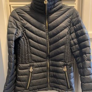 Michael Kors lightweight packable down coat